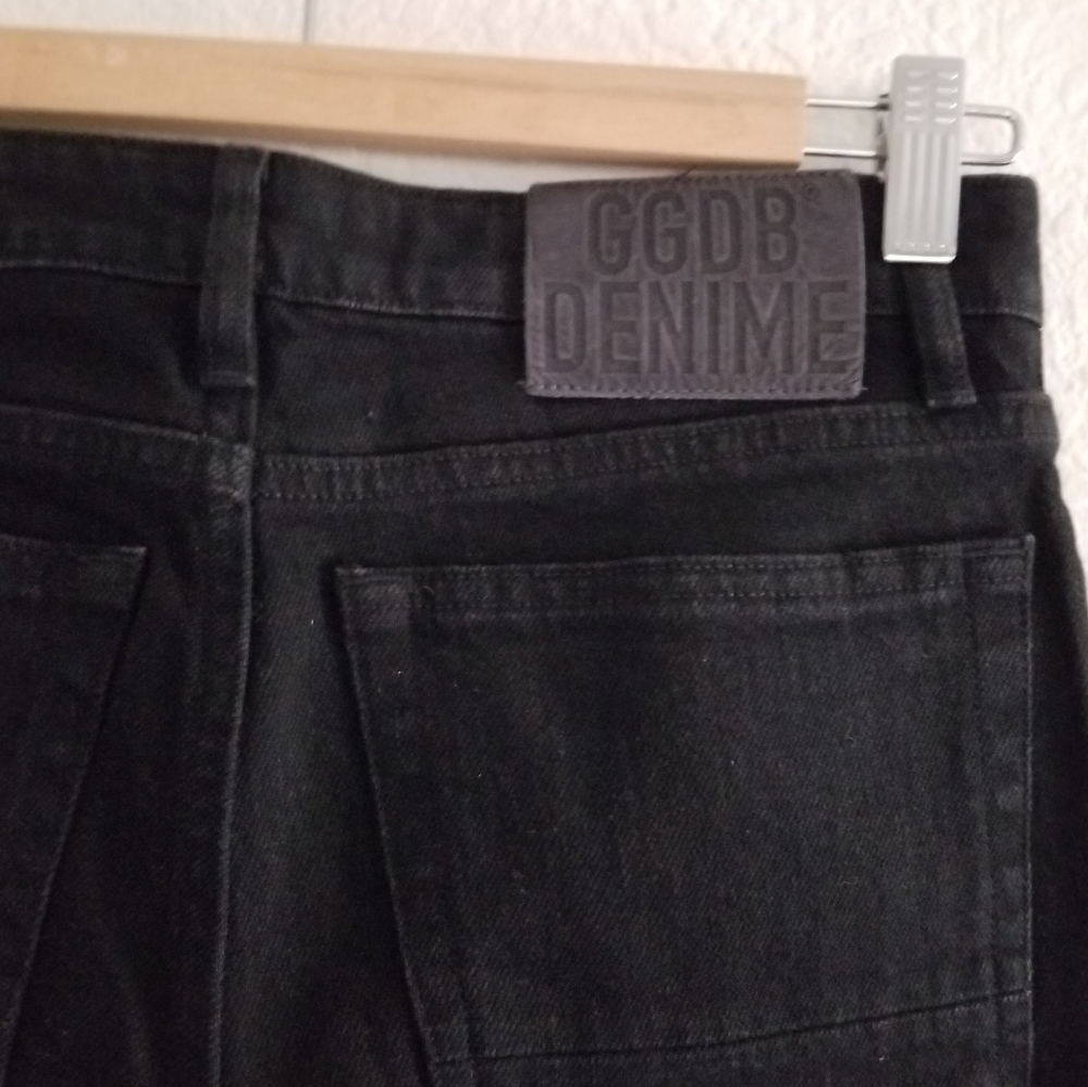 Golden Goose Funny Cropped Flare Black Jeans 27 - Picture 4 of 6